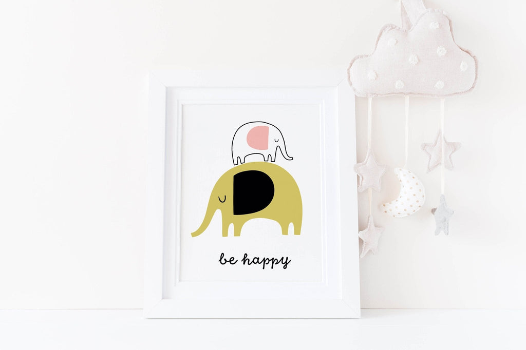 Bohemian Nursery Wall Art Prints - Inspirational Quotes Whimsical Designs for Kid's Room - Wall Funk