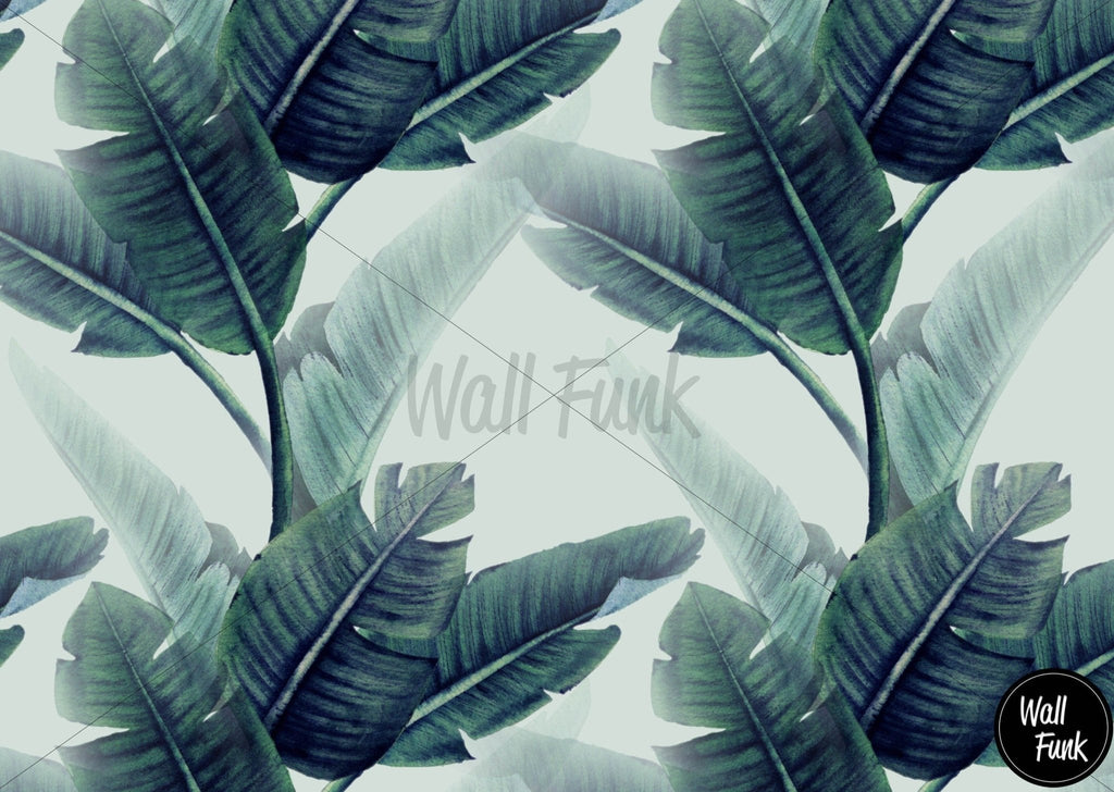 Banana Leaves Wallpaper Sample - Wall Funk