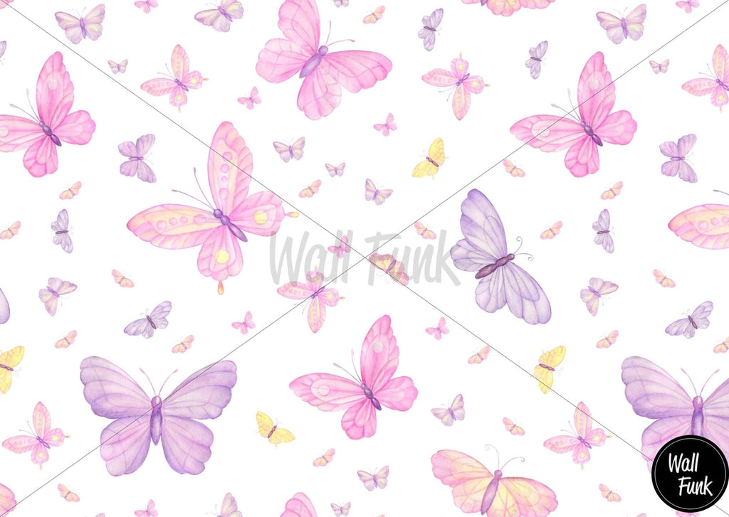 Butterfly Wallpaper Sample - Wall Funk