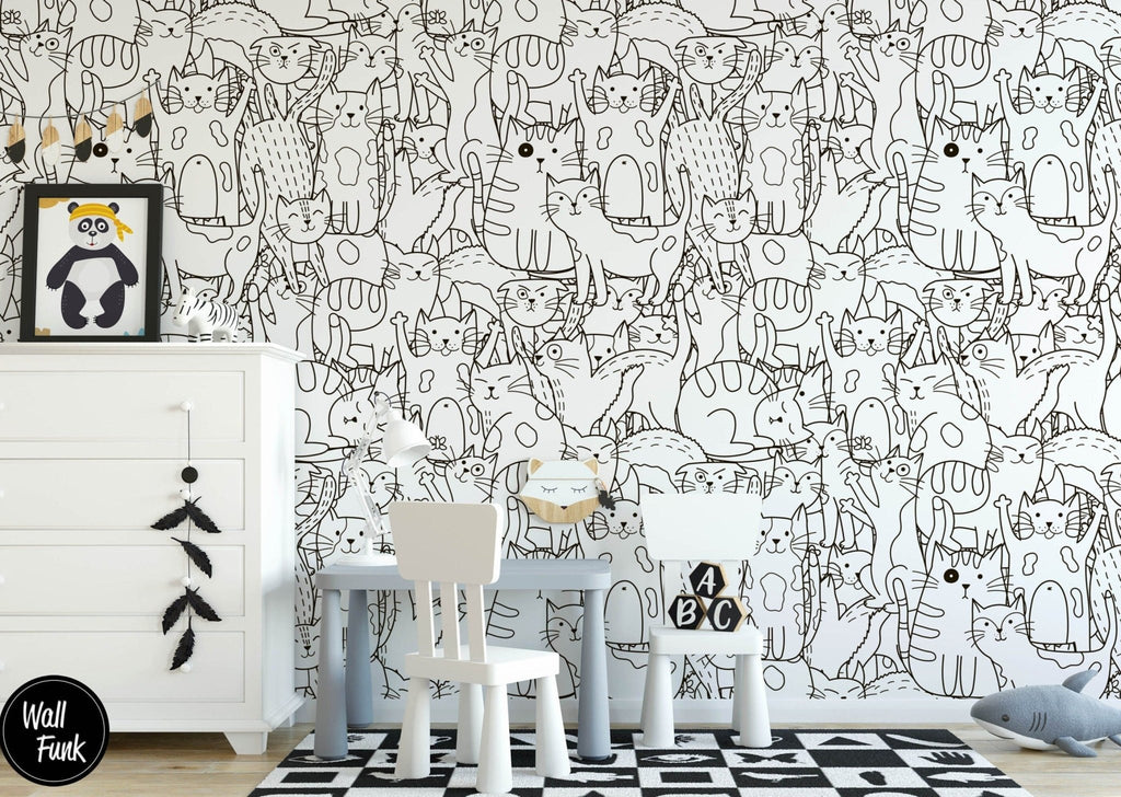 Cats Wallpaper - Wall Funk