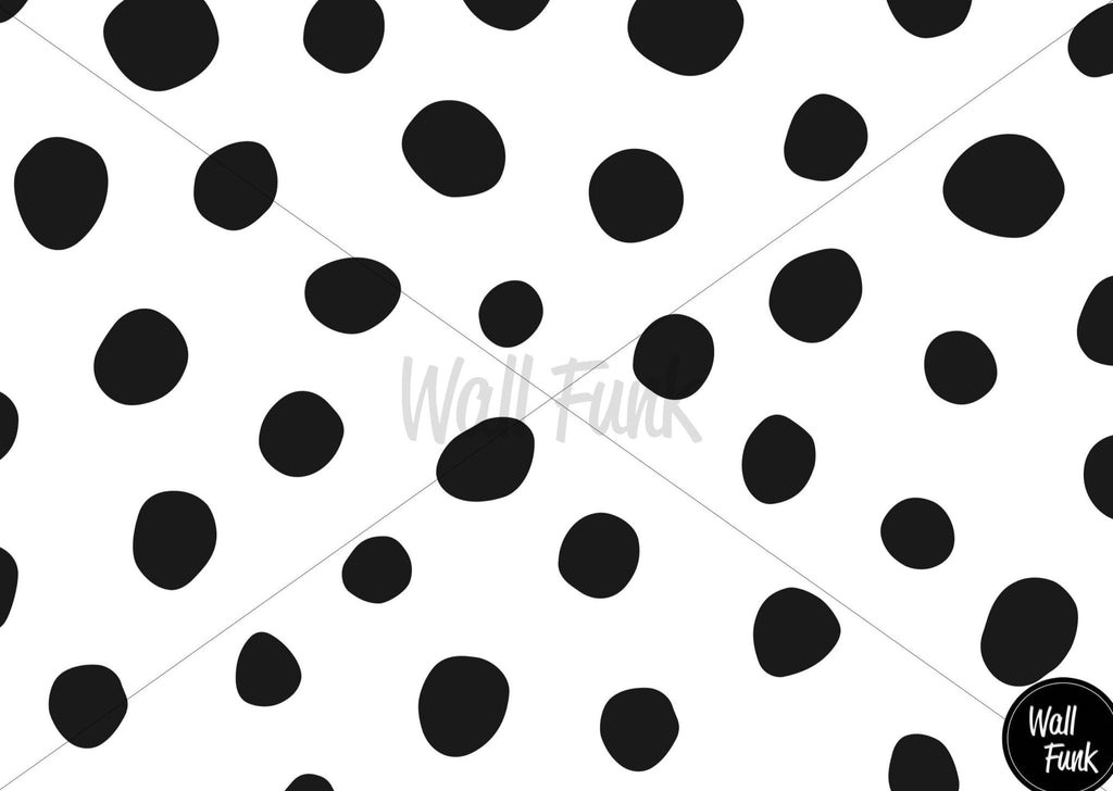 Dalmatian Spot Wallpaper Sample - Wall Funk