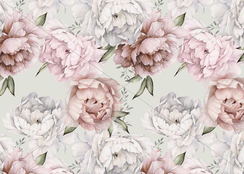 Floral Wallpaper Sample - Wall Funk