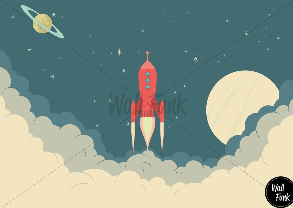 Journey to Space Wallpaper Sample - Wall Funk