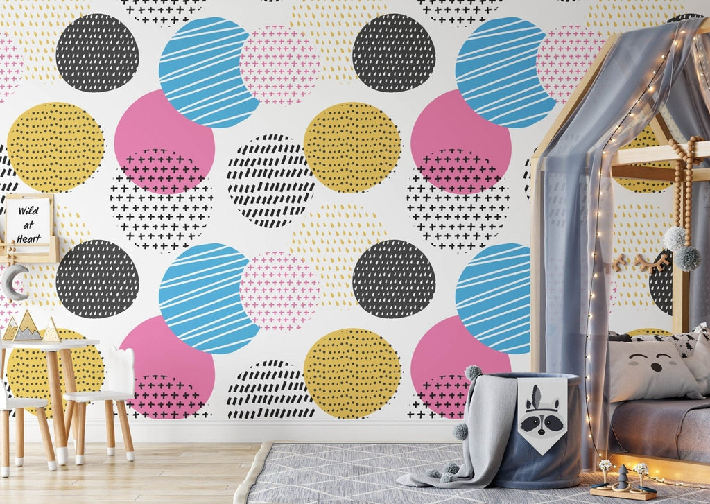 Polka Dot Wallpaper Sample - Wall Funk