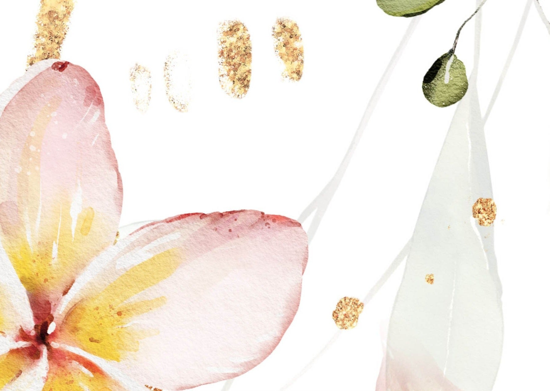 Watercolour Floral Wallpaper Sample – Wall Funk