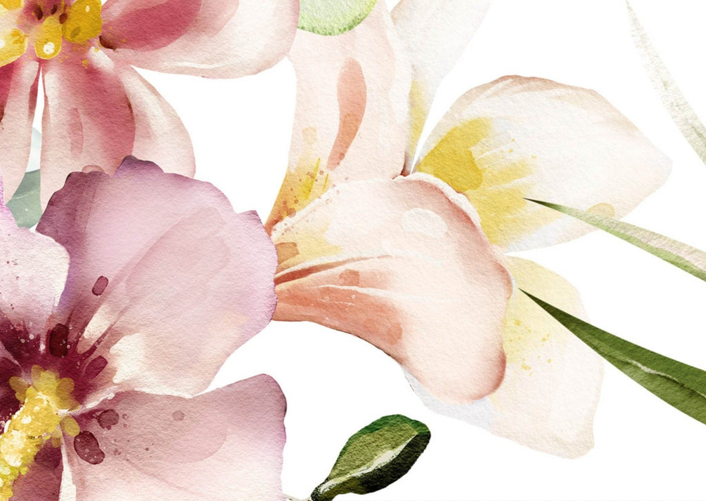 Watercolour Floral Wallpaper Sample - Wall Funk