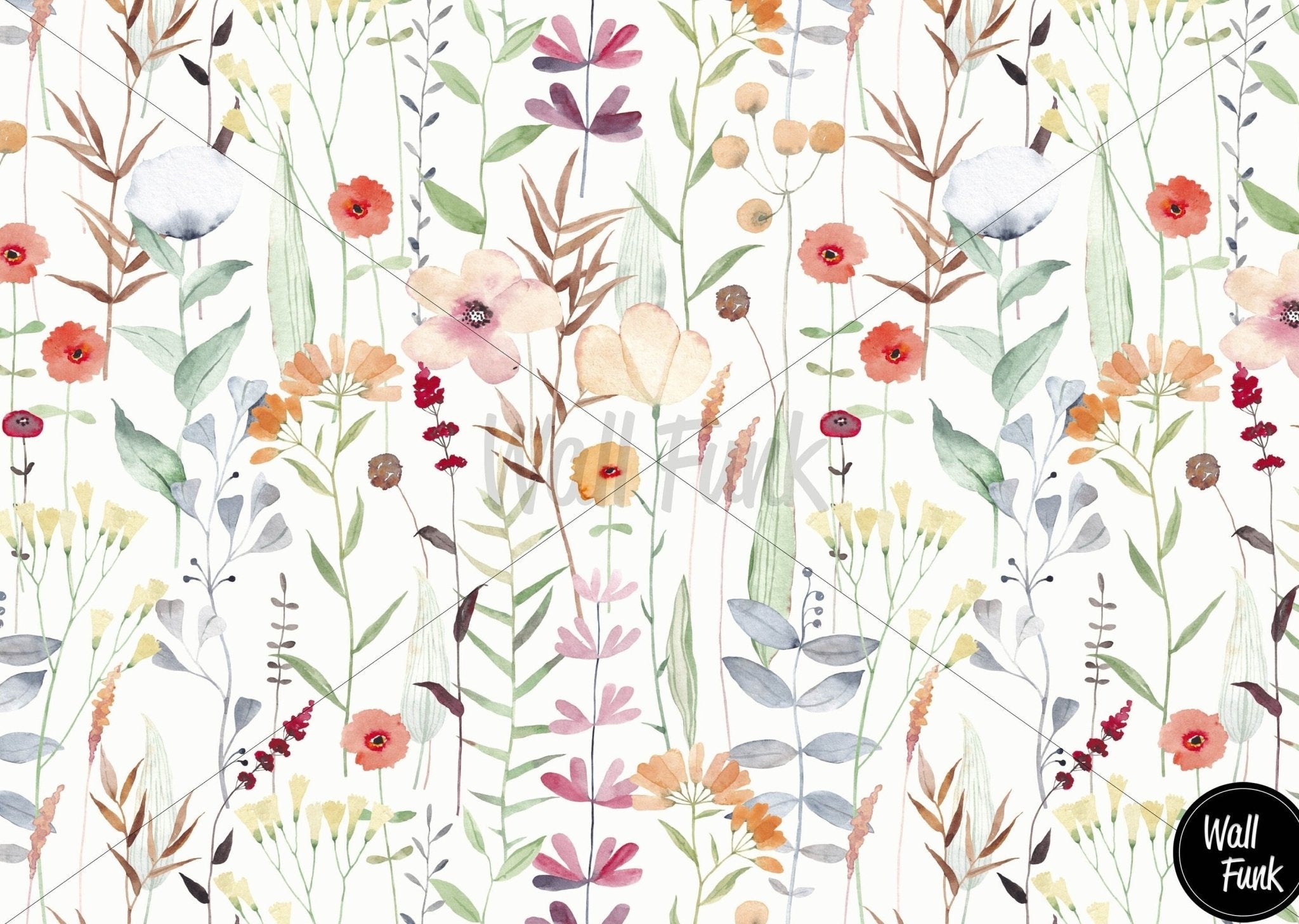Watercolour Floral Wallpaper Uk